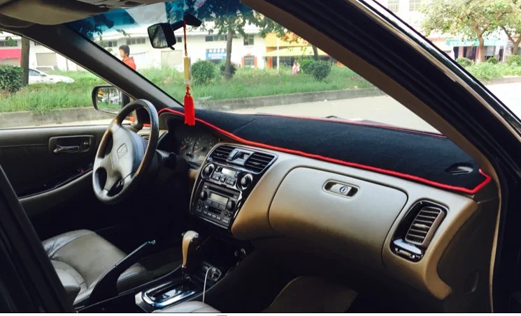 Аксессуары для стайлинга автомобиля крышка приборной панели honda accord 1998 1999 2000 2001