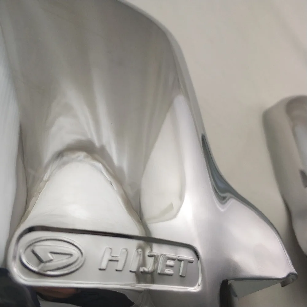 Для Daihatsu Hijet S100, S110, S120, S130 2007- стиль 2 шт. ABS хромированная крышка зеркала заднего вида Авто Поставки