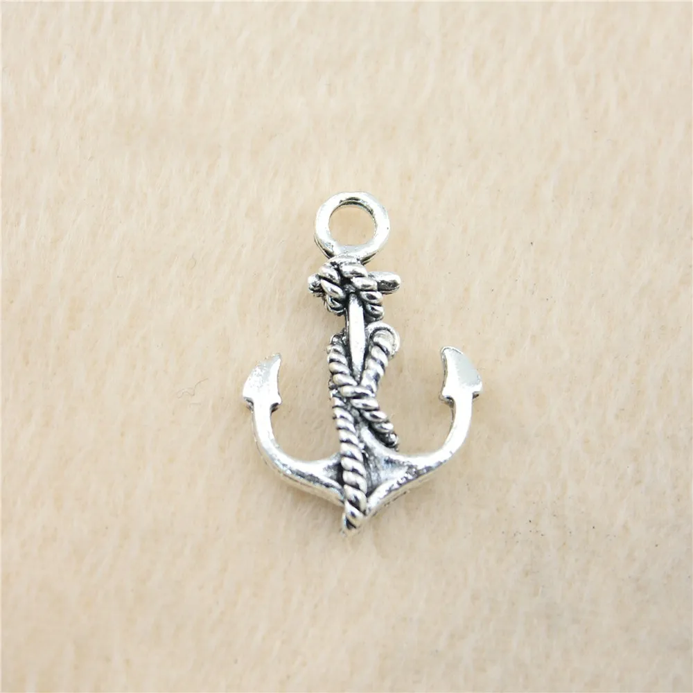 

31 шт./лот 28*20 мм старинный серебряный якорь Очаровательные Подвески DIY ювелирные изделия для браслета ожерелья серьги