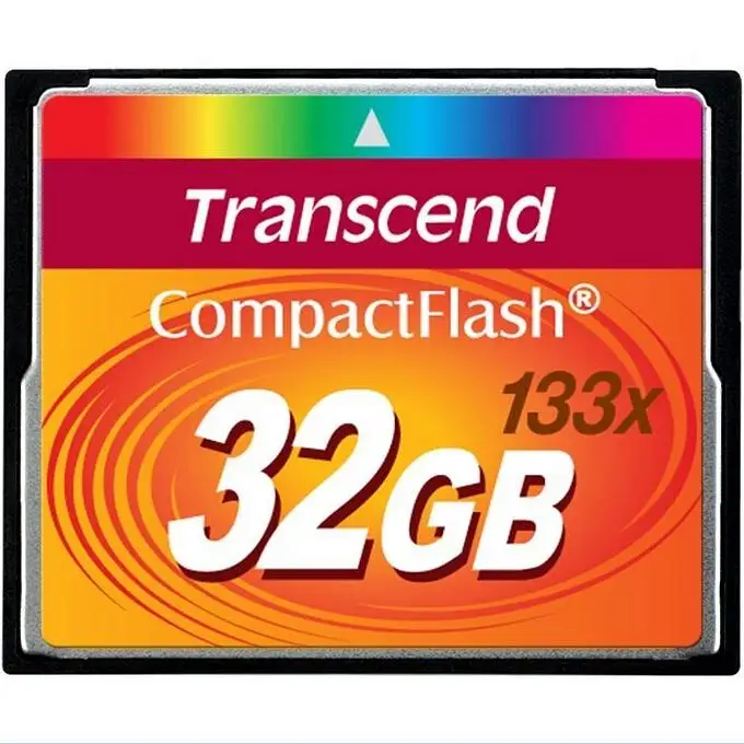 Оригинальная профессиональная карта памяти Transcend, 8 ГБ, 16 ГБ, 32 ГБ, высокоскоростная CF-карта, 133x компактная вспышка для камеры DSLR, Full HD, 3D видео
