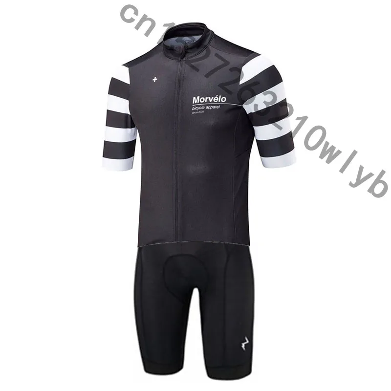 MORVELO Team New Men's short sleeve cycling jerseys Cycling MTB cycle bicicleta bike Coverall Skinsuit clothing | Спорт и