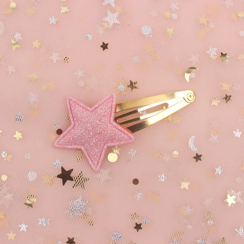 Новинка 2019 заколки с геометрическим рисунком пятиконечная звезда диаметр 30 мм