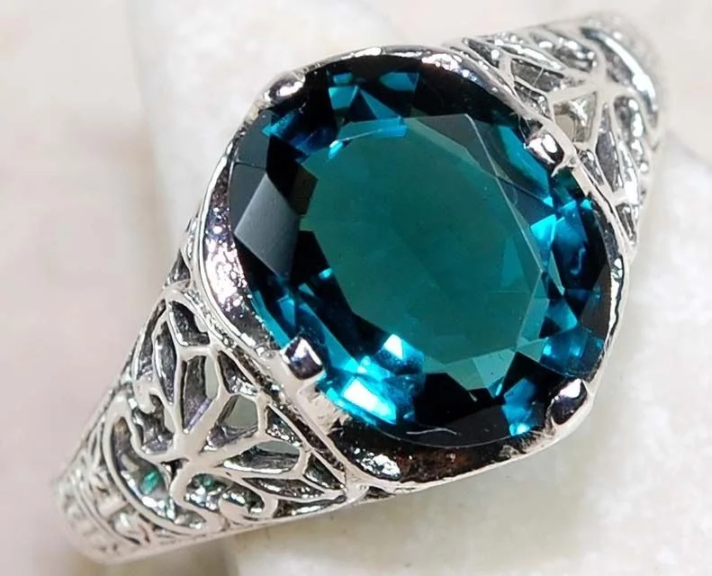 Yi qi булавки для женщин ювелирные изделия принцессы 3.6CT Cut огромный серебристый