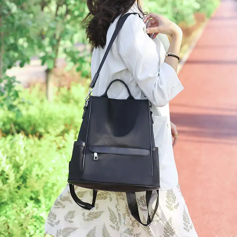 Brand Fashion Waterproof Oxford Women Anti-theft Backpack High Quality School Bag For Multifunctional Travel Bags New | Багаж и сумки