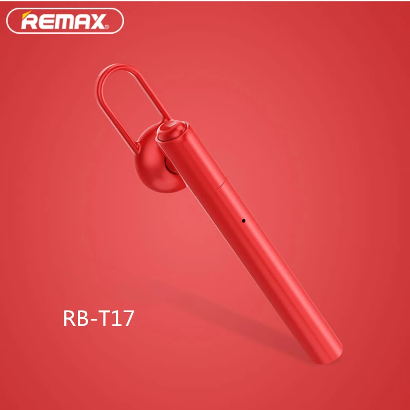 Оригинальная Bluetooth гарнитура Remax T17 V4.1 беспроводные стерео наушники бизнес