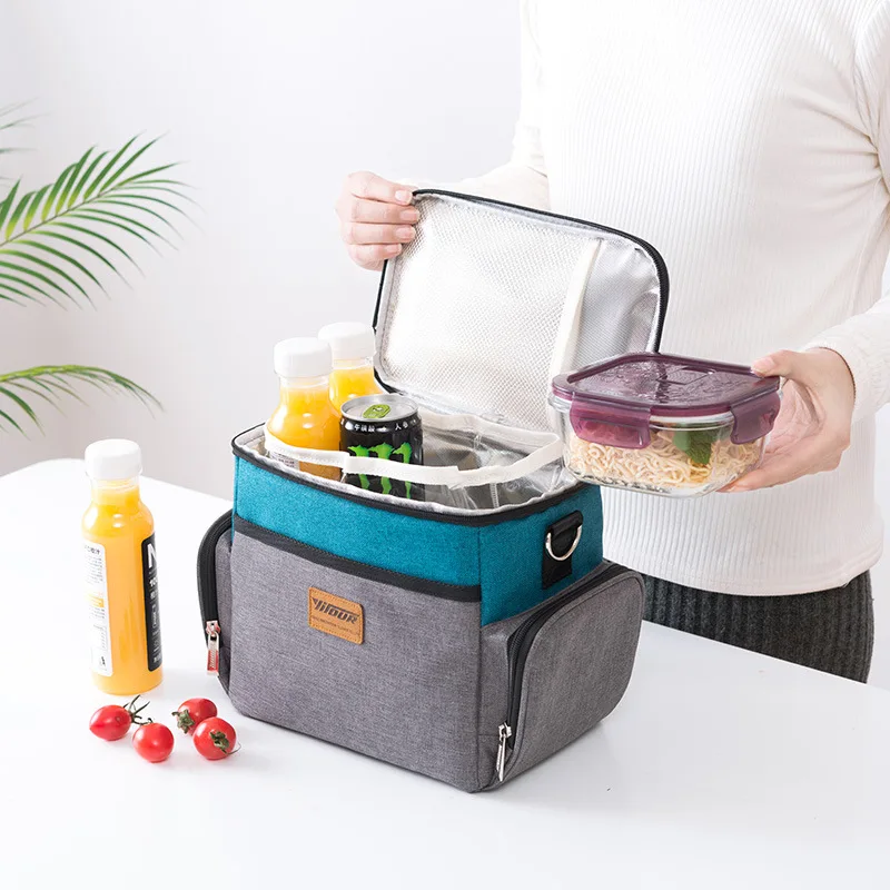 Вместительные сумки холодильники Oxford Lunch Box для напитков пива льда дорожный
