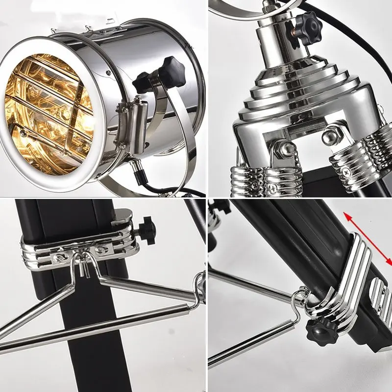 Скандинавские Современные Напольные светильники для штатива Лофт промышленный