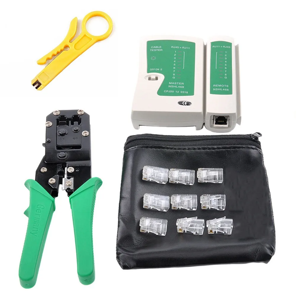 

Кабельный тестер, обжимной инструмент