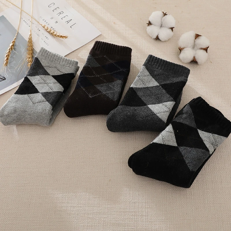 

Fashion Bamboo Socks 5Pirs/Lot Wool Socks Mens Fashion Mens Dress Socks Merino Wool Socks Streetwear for Mem