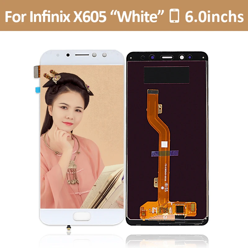 10 шт./лот для Infinix Note 5 Stylus X605 Полный ЖК дисплей сенсорный экран 6 &quotдля Бесплатная