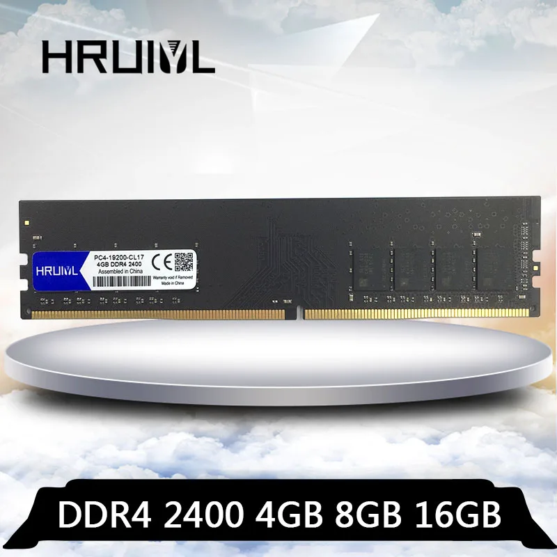 HRUIYL ПК ОЗУ DDR4 4 ГБ 8 ГБ DDR 4 16 Гб 2400 МГц память материнской платы десктопная версия 2400 МГц 8 ГБ 16 ГБ 4 ГБ ОЗУ Память DIMM