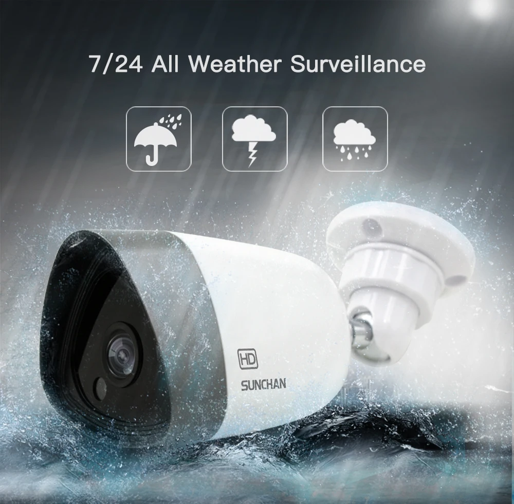 SUNCHAN AHD аналоговый Высокое разрешение Камеры Скрытого видеонаблюдения AHDM 1.3MP 960 P