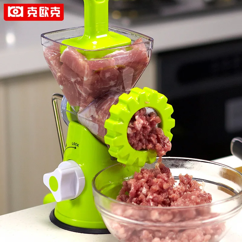 Инкубатор ручной мясорубка бытовая маленькая рука встряхнуть орошение колбаса лебедка взбивать мясо лезвие из нержавеющей стали