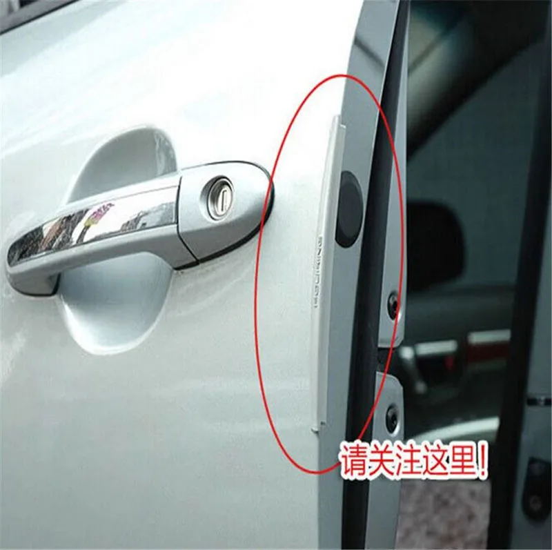 Защитная накладка на края автомобильной двери молдинг защита от царапин