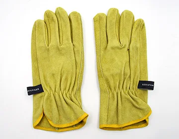 Новинка guantes trabajo желтые анти порезанные перчатки для вождения второй класс воловьей кожи gants travail hommes