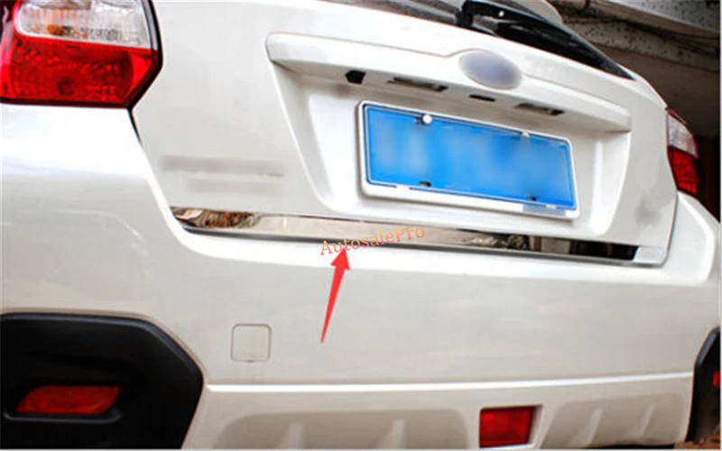 Прокатная стальная задняя дверь багажника крышка полоса обшивка для хэтчбека