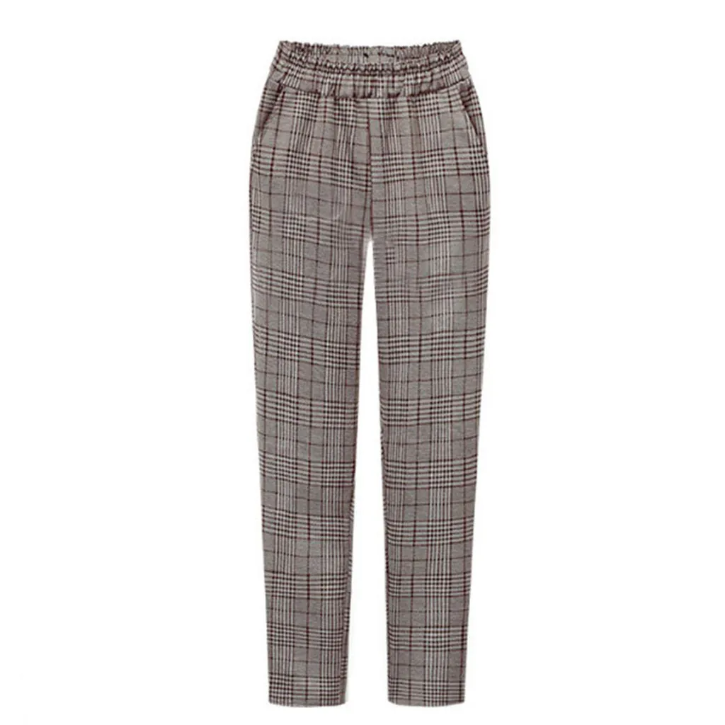 Повседневные женские шаровары размера плюс с высокой талией мешковатые