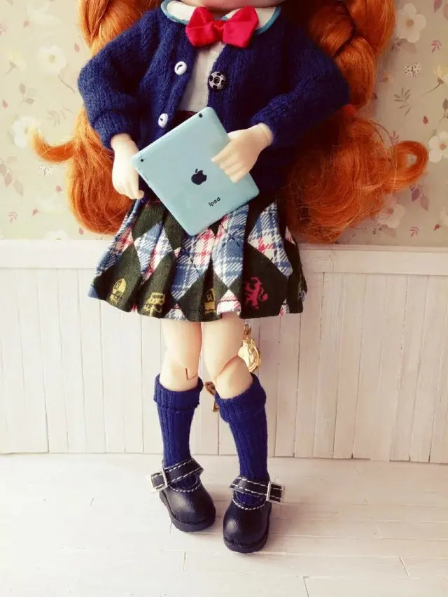 Бесплатная доставка 5 пары/компл. модные 1/6 куклы носки чулки для Blyth Azone Momoko pullip licca