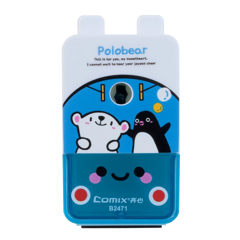 Cmoix счастливые автоматические карандаши точилки для детей школьные