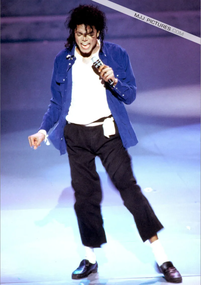 MJ Майкл Джексон the way you make me feel синяя рубашка proformance коллекция
