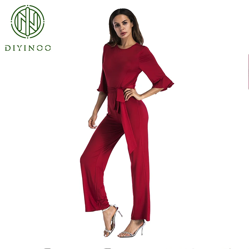 DIYINOO 2019 Лидер продаж осень офисные женские туфли модные широкие брюки