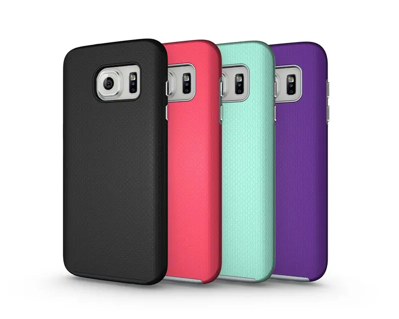 10 шт./партия. Противоскользящие Гибридный противоударный TPU + PC Защитная крышка