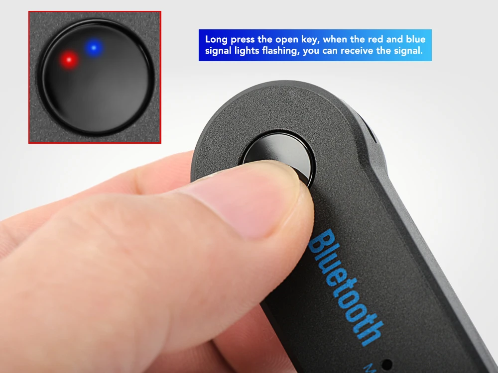 Handfree Автомобильный Bluetooth музыкальный приемник Универсальный 3,5 мм потоковый A2DP беспроводной авто AUX аудио адаптер с микрофоном для телефона MP3