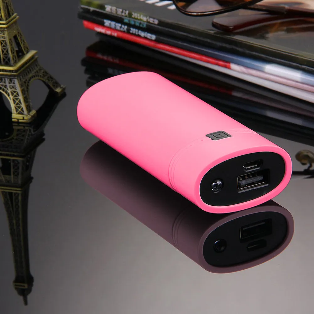 Новый 5600 мАч 5 в USB внешний аккумулятор чехол 18650 зарядное устройство DIY коробка