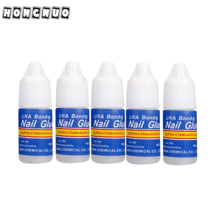 5 шт./компл. клей для ногтей используется искусственных типсов