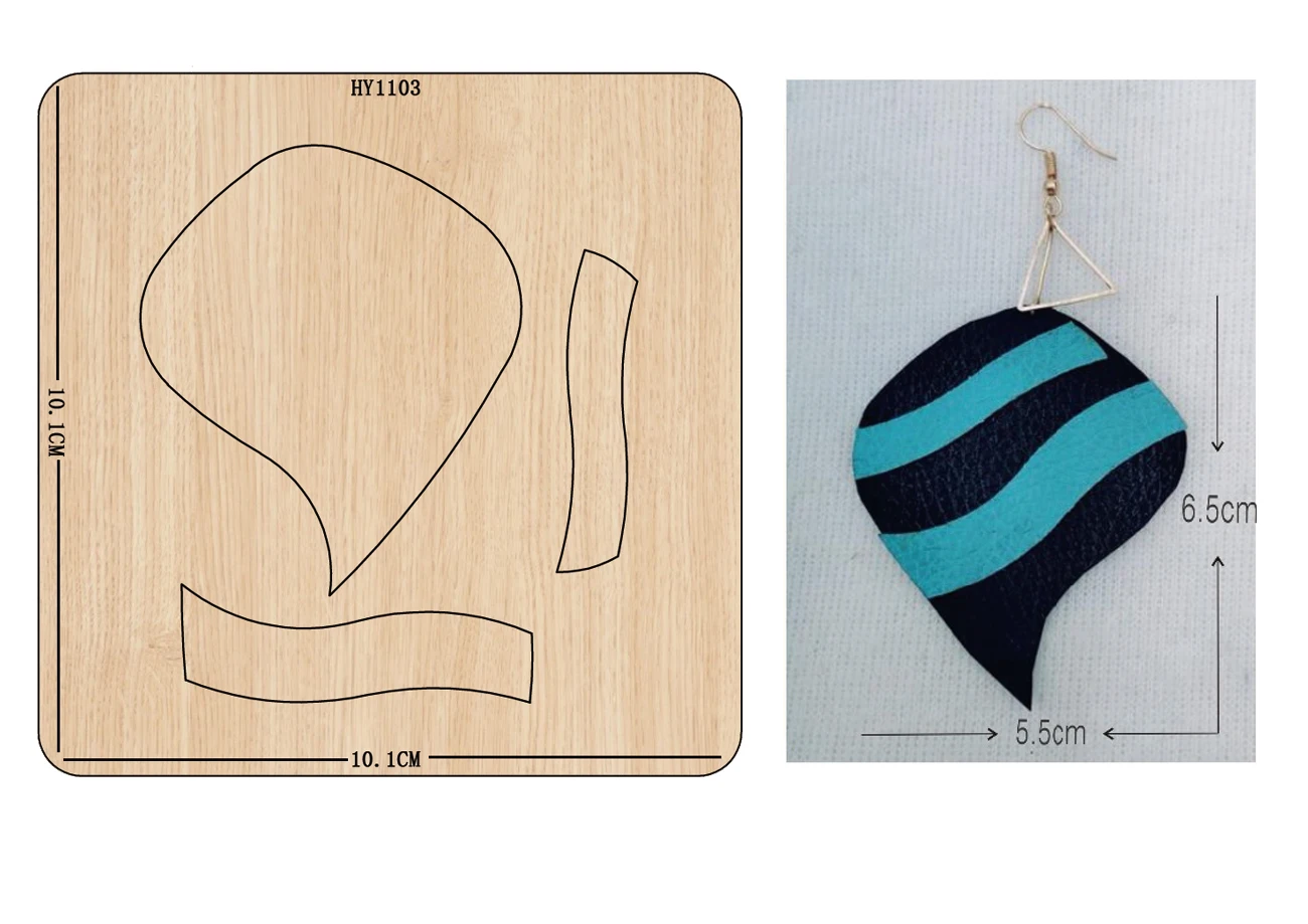 

earrings cutting dies 2019 die cut & wooden dies Suitable for common die cutting machines on the marke