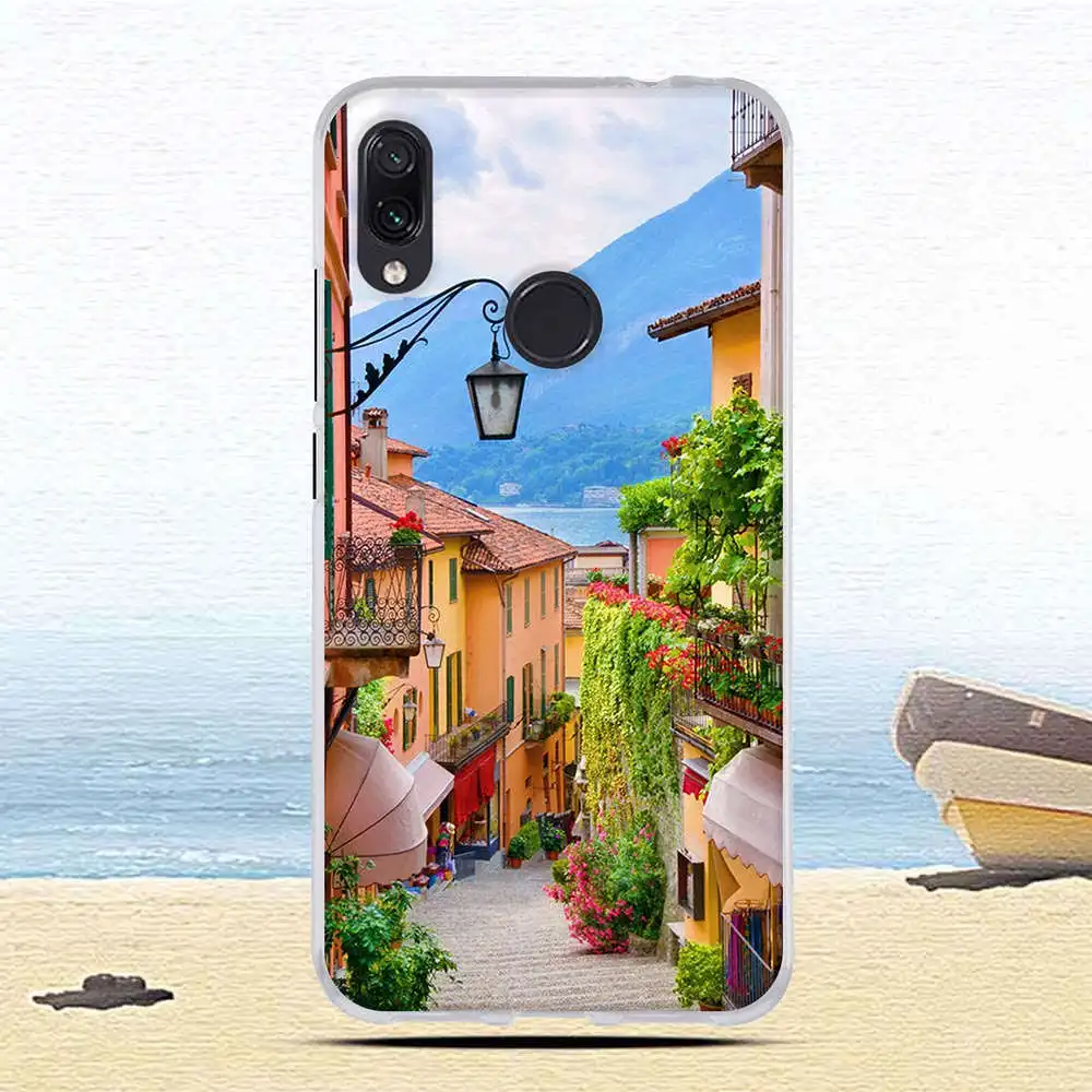 Силиконовый чехол для Xiaomi Redmi Note 7, чехол 6," с милым цветочным принтом, чехол для телефона s для Xiomi Redmi note 7 pro, fundas Coque - Цвет: 36