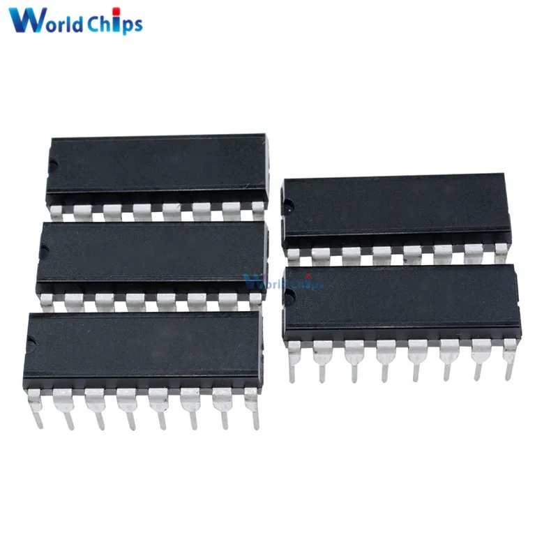 10 шт. L293 L293D IC двигатель драйвер привода чип PAR PusH Pull 4 четырехканальный модуль DIP