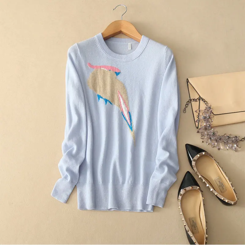 2017 кашемировые красные свитера для женщин женские пуловеры с круглым вырезом и