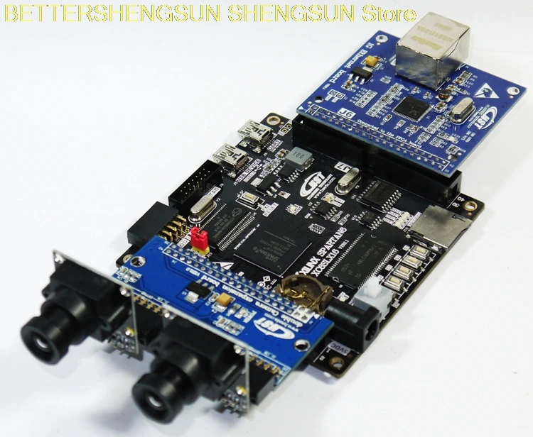 XILINX SPARTAN6 XC6SLX16 Microblaze SDRAM USB2.0 FPGA макетная плата