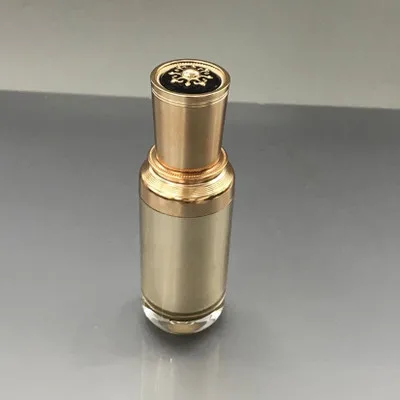 30ml pump 10pcs 10 шт. высокого класса дворец Arcylic цветок крышкой банку крема для лица, элегантный пустой лосьон бутылки насоса, косметика упаковки контейнер - Цвет: 30ml pump 10pcs