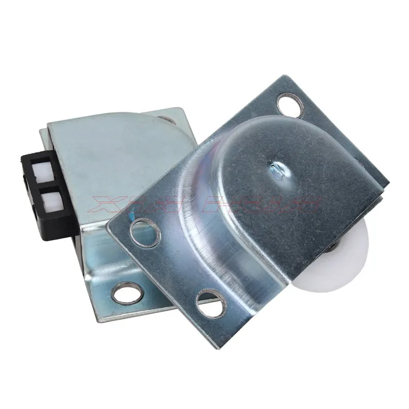 2 пары раздвижных дверей для шкафа ролик двери шкив из нержавеющей стали шкаф