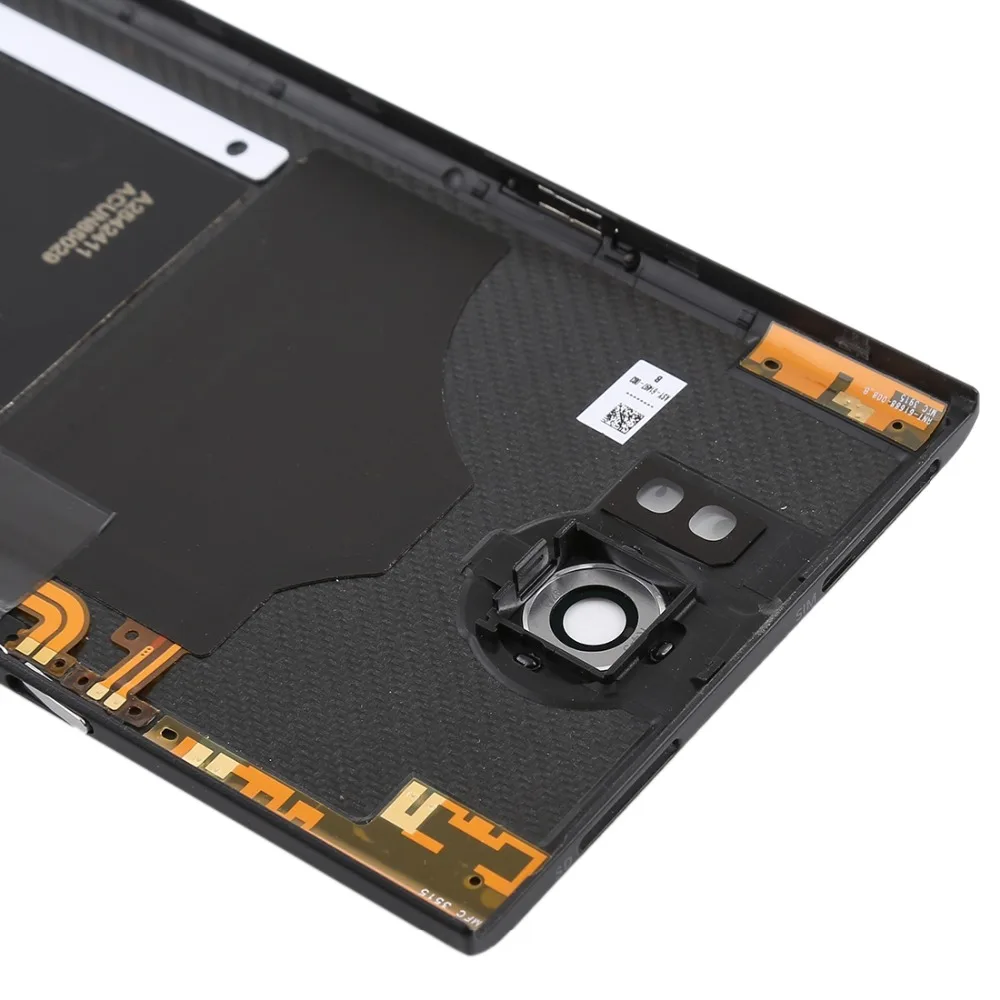 Задняя крышка с объективом камеры для Blackberry Priv(версия США)(черный