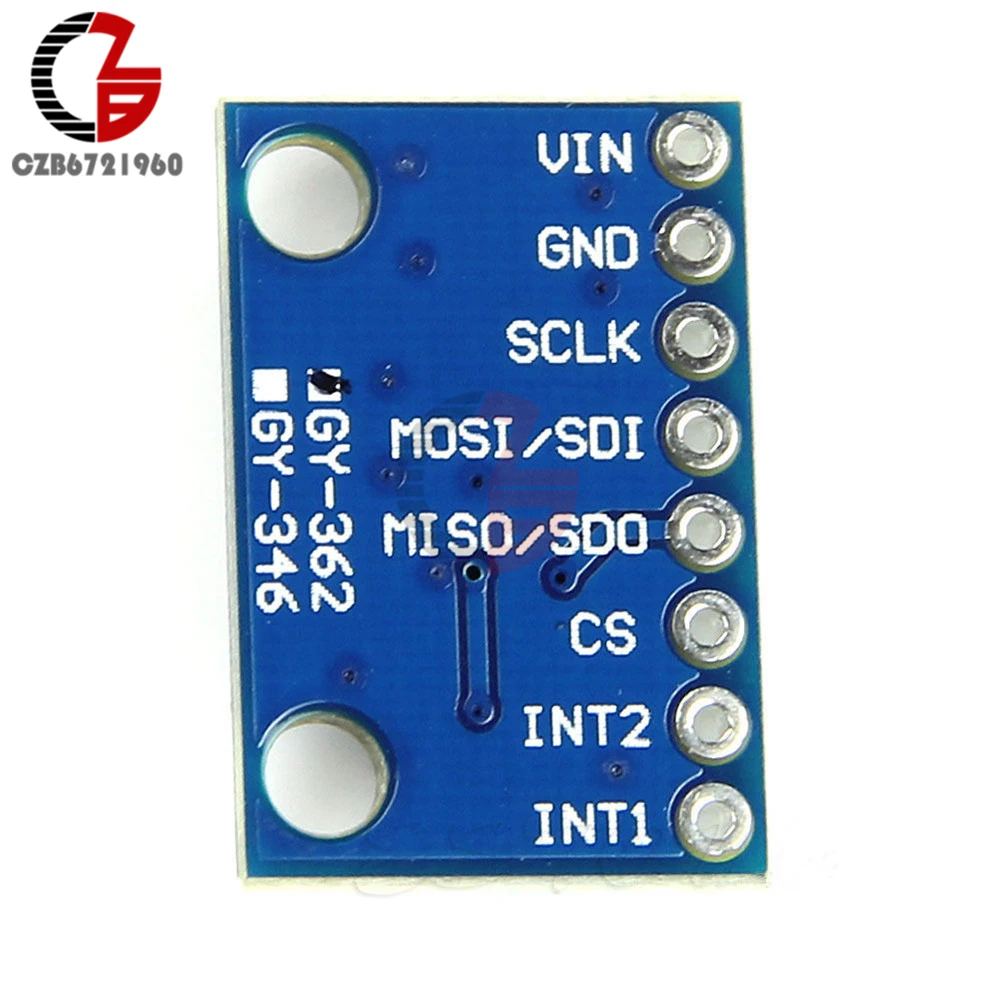 ADXL362 3 осевой цифровой акселерометр сенсорный модуль SPI для Arduino|spi module|spi sensorspi