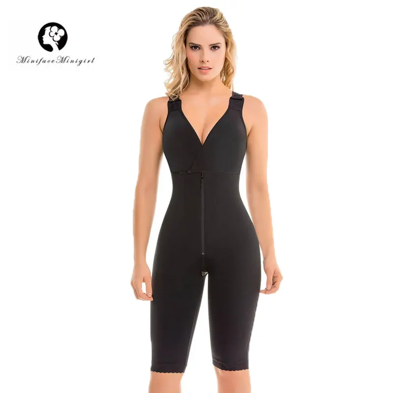 

Minifaceminigirl Women PostSurgery Postpartum Colombian Full Body Shaper Tummy Control Slimming Shapewear Fajas Colombianas