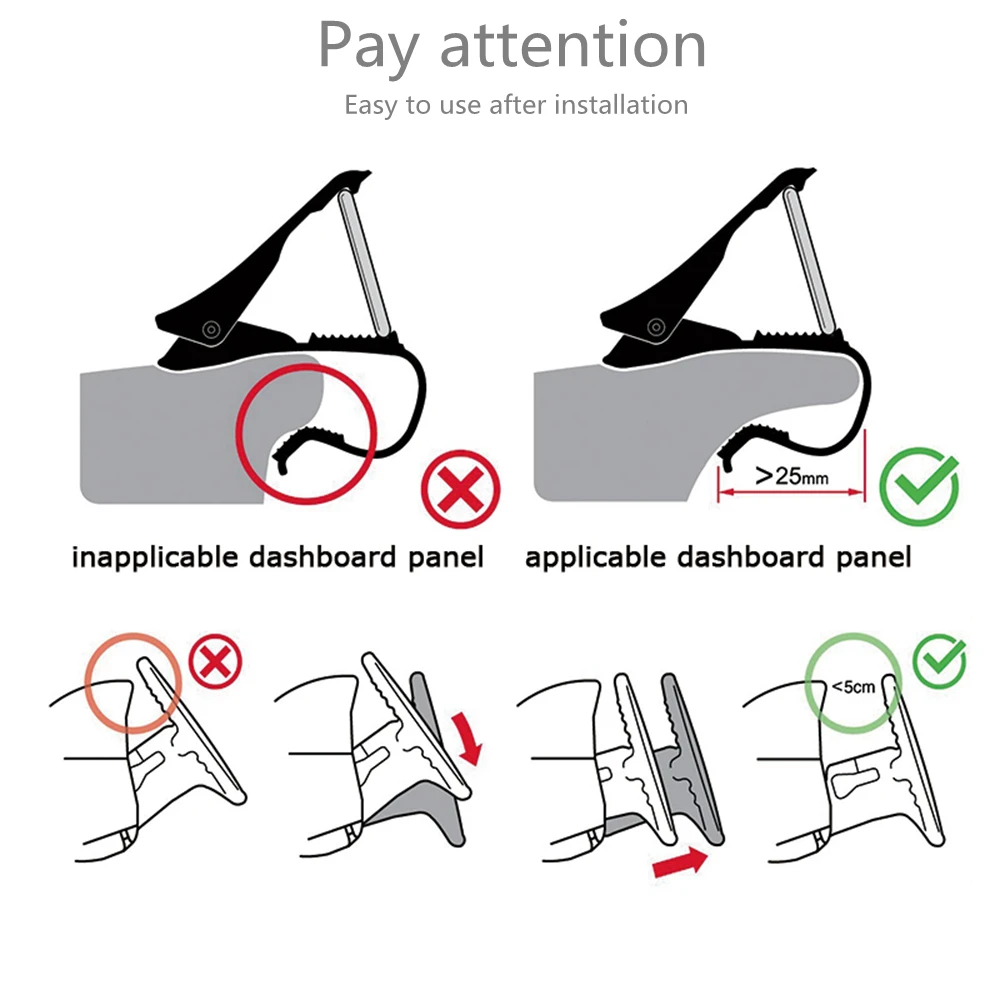 Автомобильный держатель для телефона на приборную панель автомобильное