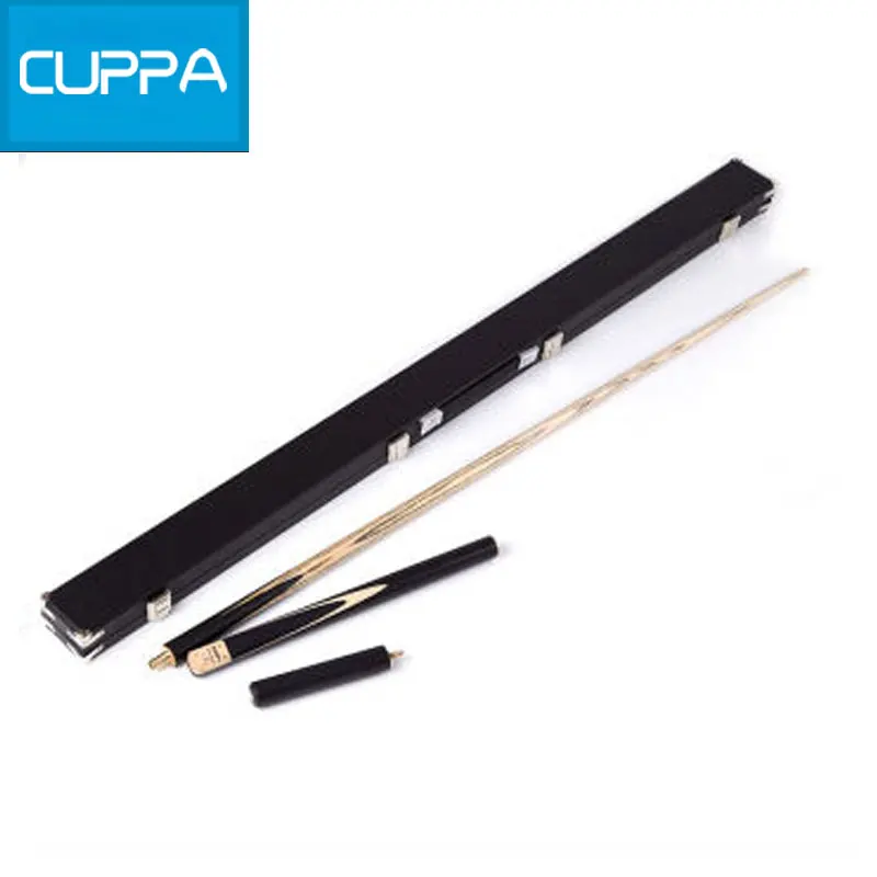 Высокое качество Cuppa Maple 3/4 снукер Cues Stick 9 8 мм наконечник со снукерным кием кейс