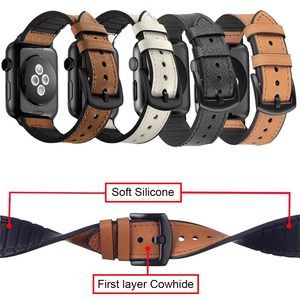 Кожаный ремешок ZLIMSN для samsung Galaxy gear S3 S2 huawei Watch gt amazfit ремешок 22 мм Гибридный резиновый и кожаный ремешок