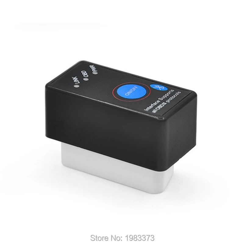Автоматический сканер OBD2 ELM327 V1.5 с выключателем питания Супер Мини ELM 327 Bluetooth 25K80