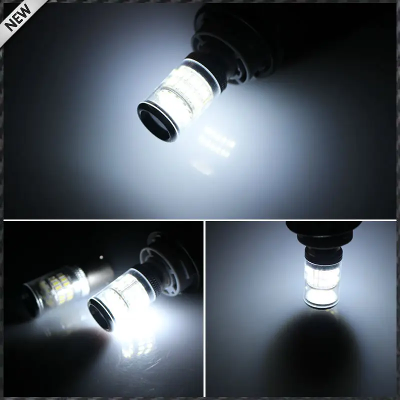 2 шт. без ошибок белый P13W светодиодный лампы с зеркальным отражателем дизайн для