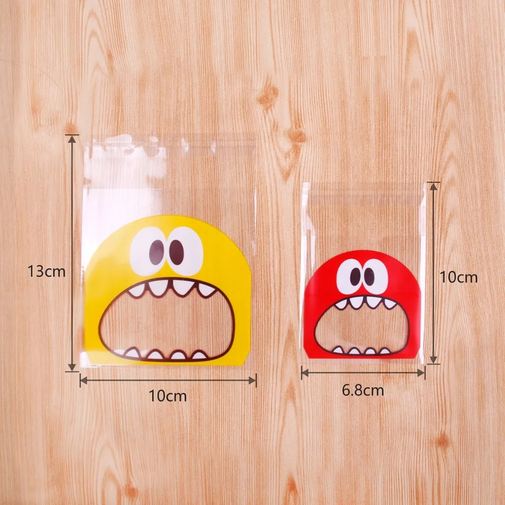 FENGRISE прозрачная сумка для конфет в виде монстра матовая женская подарков на