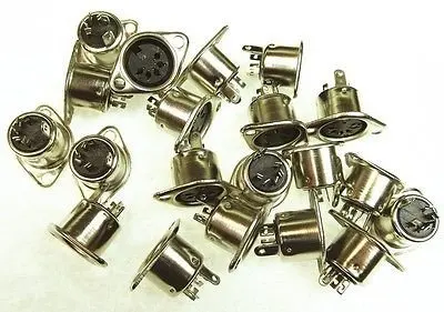 6 шт. 5 контактный разъем для кабеля типа пайки|connector kit|connector for coaxial cableconnector boot |