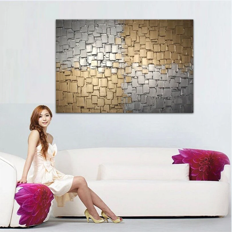 DONGMEI OILPAINTING Ручная роспись картина маслом украшения дома высокого качества на