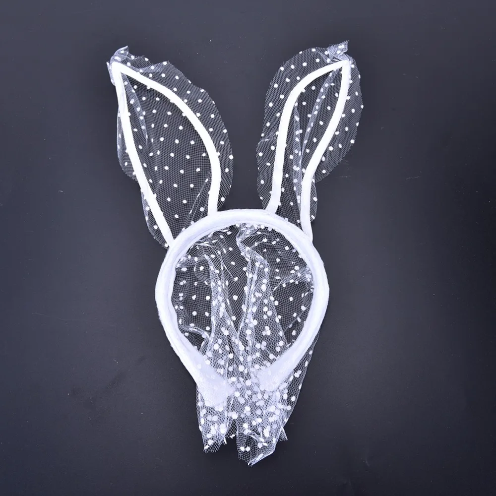 1 шт. сексуальные аксессуары для волос с черными глазами маска заячьими ушками
