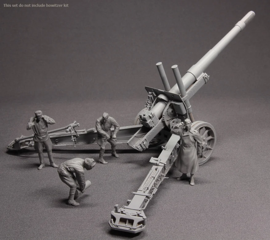 1/35 модельная фигурка из смолы набор 137 русский пистолет фигурки команды в