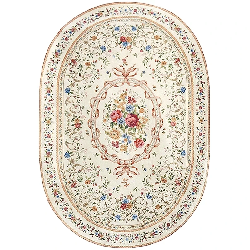 구매 큰 크기 런던 스타일 타원형 머리맡의 카펫, 거실 장식 카펫, 라운드 파키스탄 스타일의 지상 매트